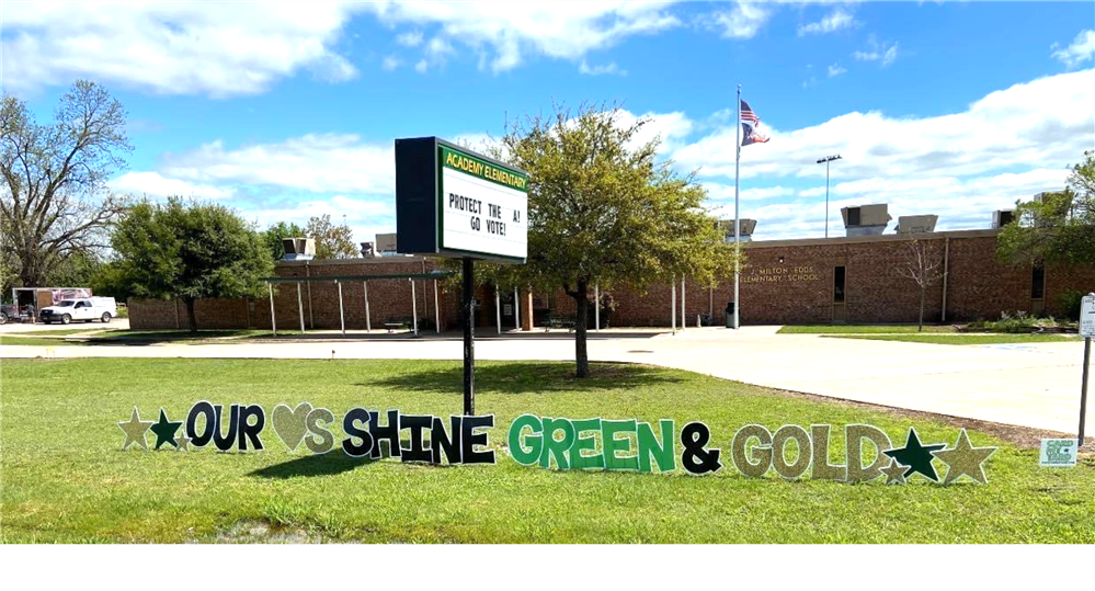 Our Hearts Shine Green and Gold! Our Hearts Shine Green and Gold!